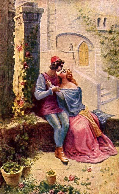 Unknown Artist - Lovers, c.1900